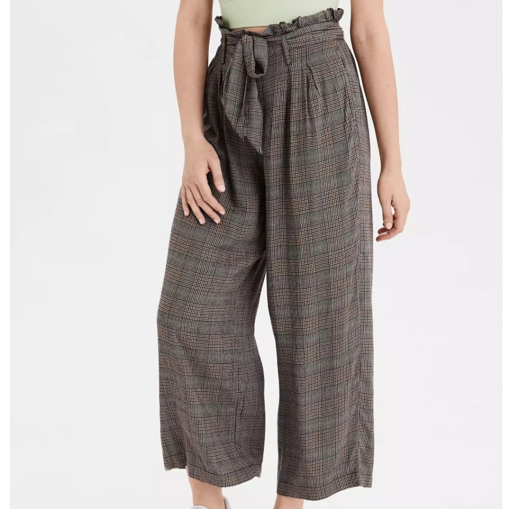 American Eagle high waisted palazzo pant